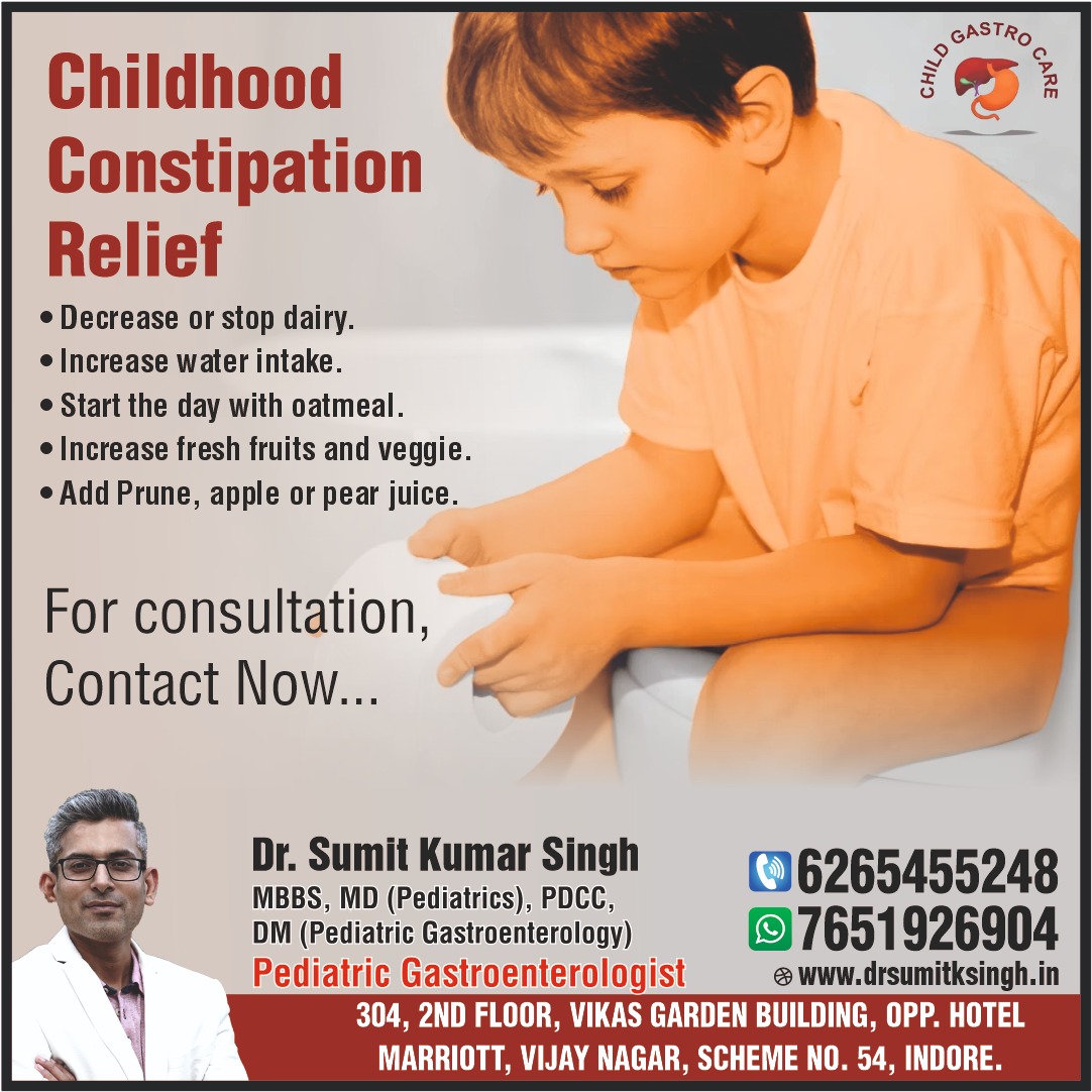 Best Pediatric Gastroenterologist in Indore