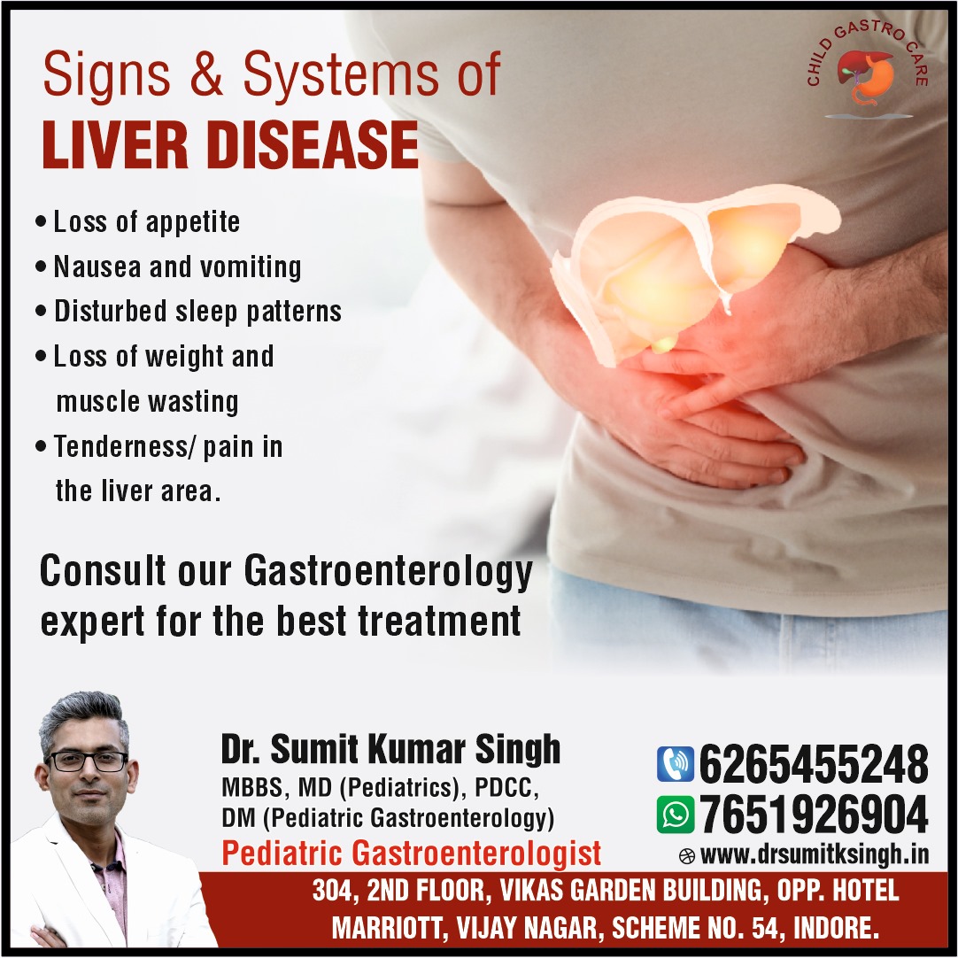 Best Pediatric Gastroenterologist in Indore