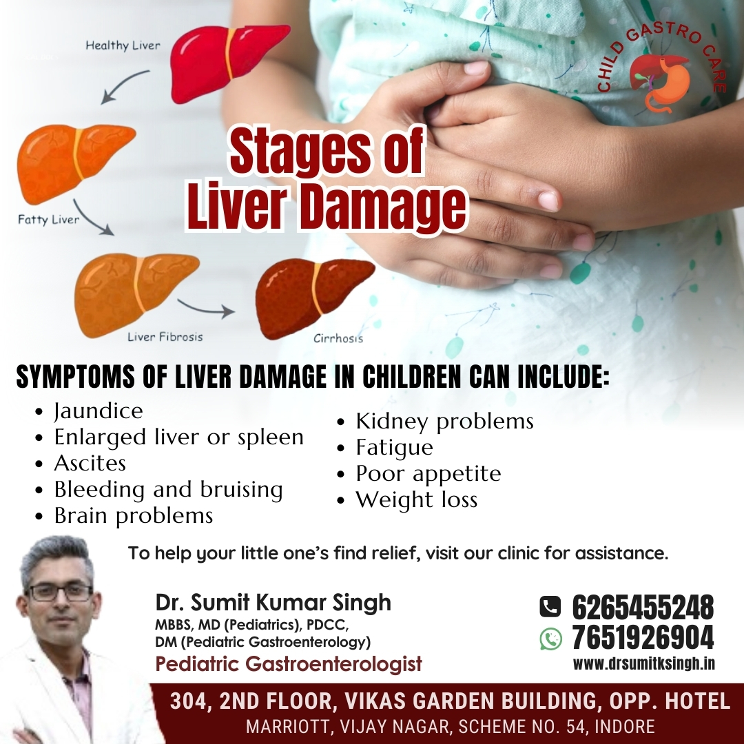 Best Child Liver Specialist in Indore