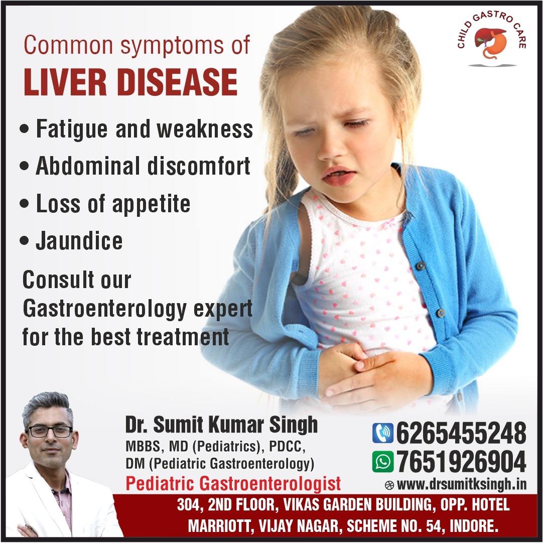 Best Pediatric Gastroenterologist for Liver Disease Treatment in Indore