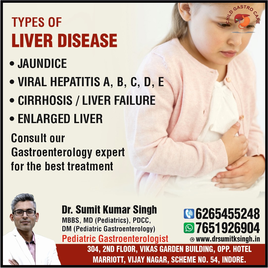 Best Pediatric Gastroenterologist in Indore