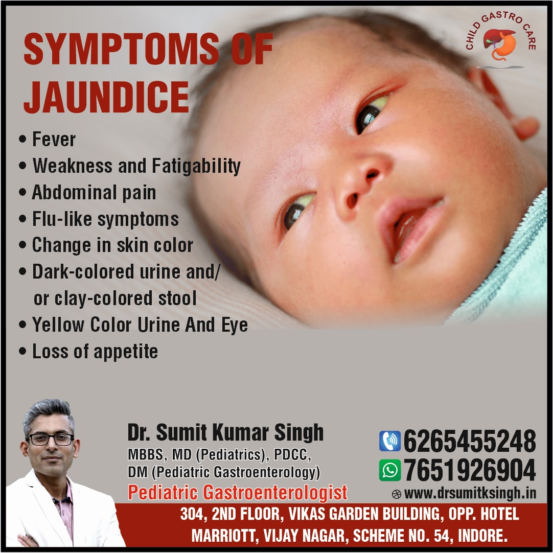 Best Child Gastro Doctor for Jaundice Treatment in Indore