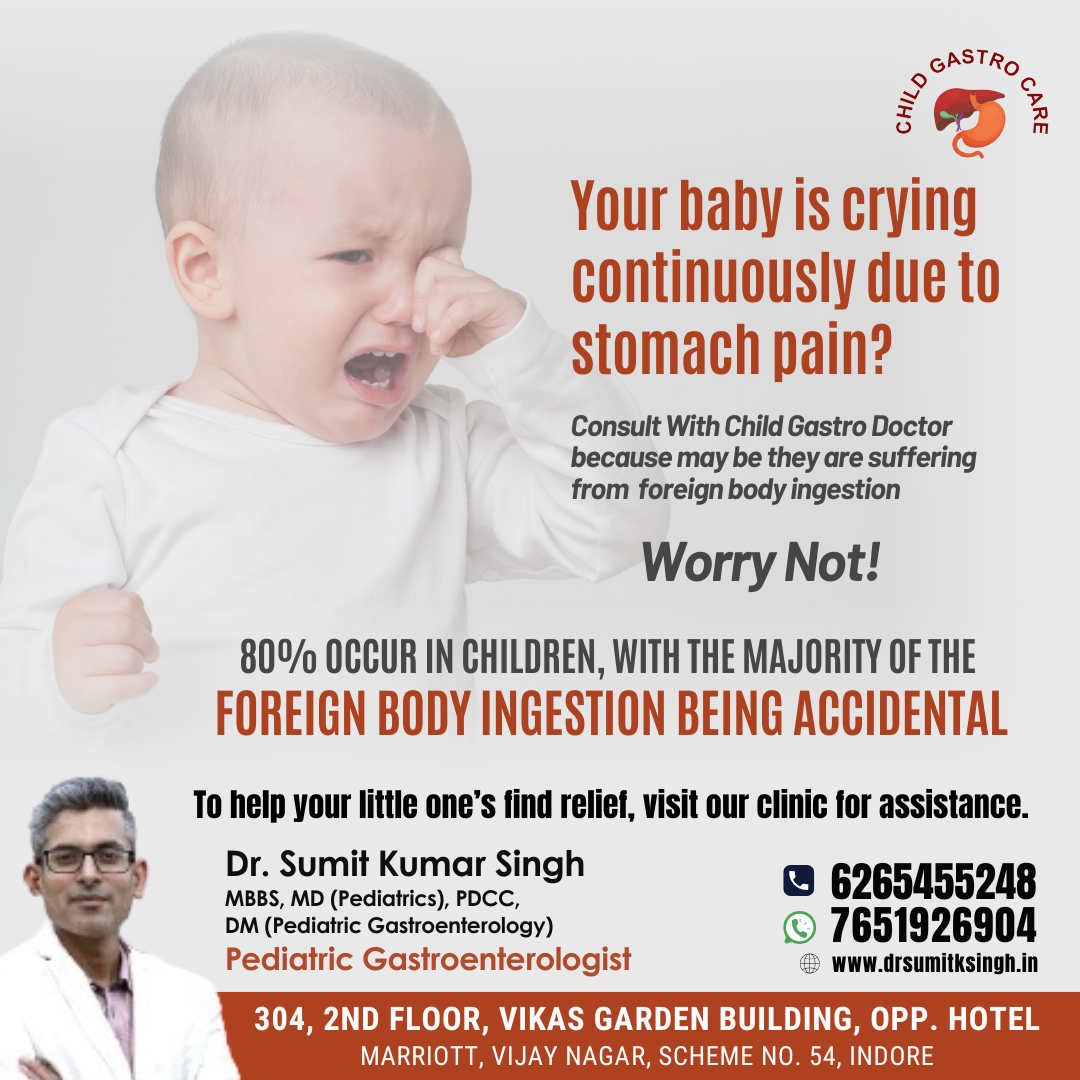 Best Child Gastro Doctor in Indore