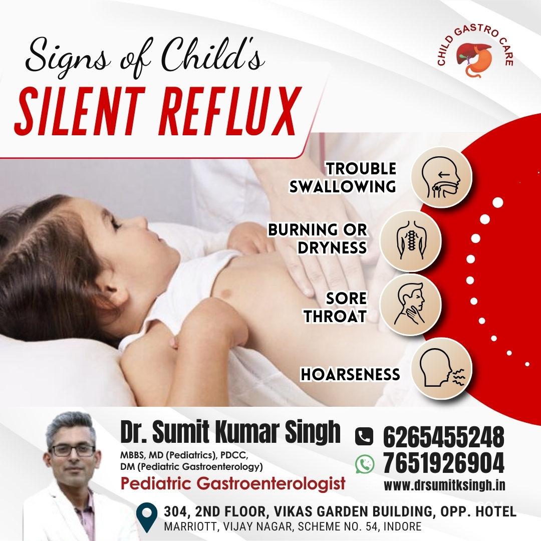 Best Doctor for Silent Reflux in Children in Indore