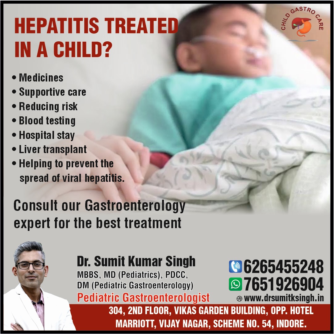 Best Child Specialist for Hepatitis Treatment in Indore