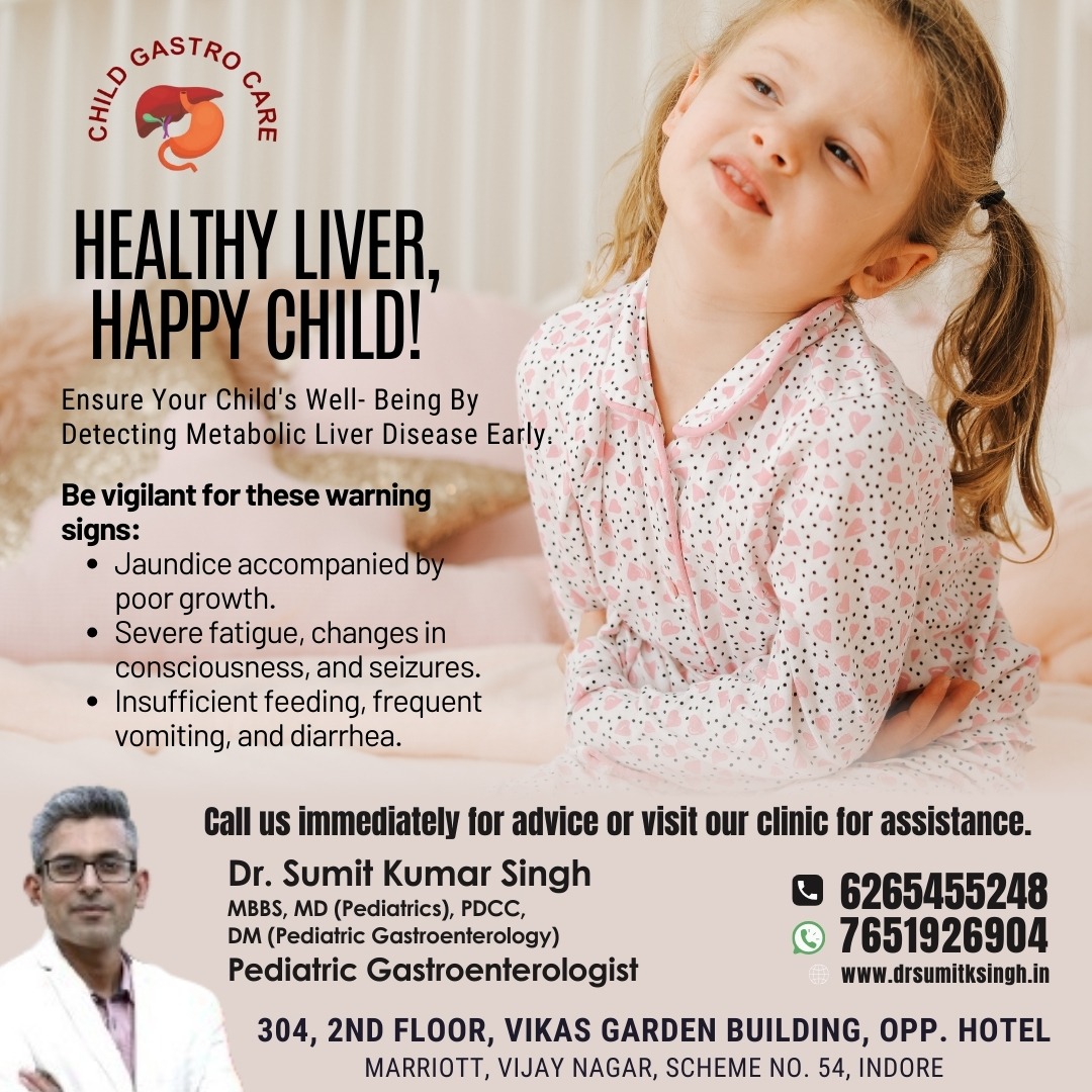 Best Pediatric Gastroenterologist in Indore