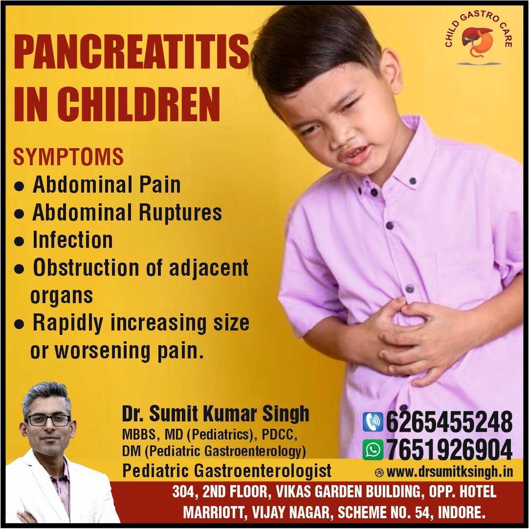 Best Pediatric Gastroenterologist for Pancreatitis Treatment in Indore