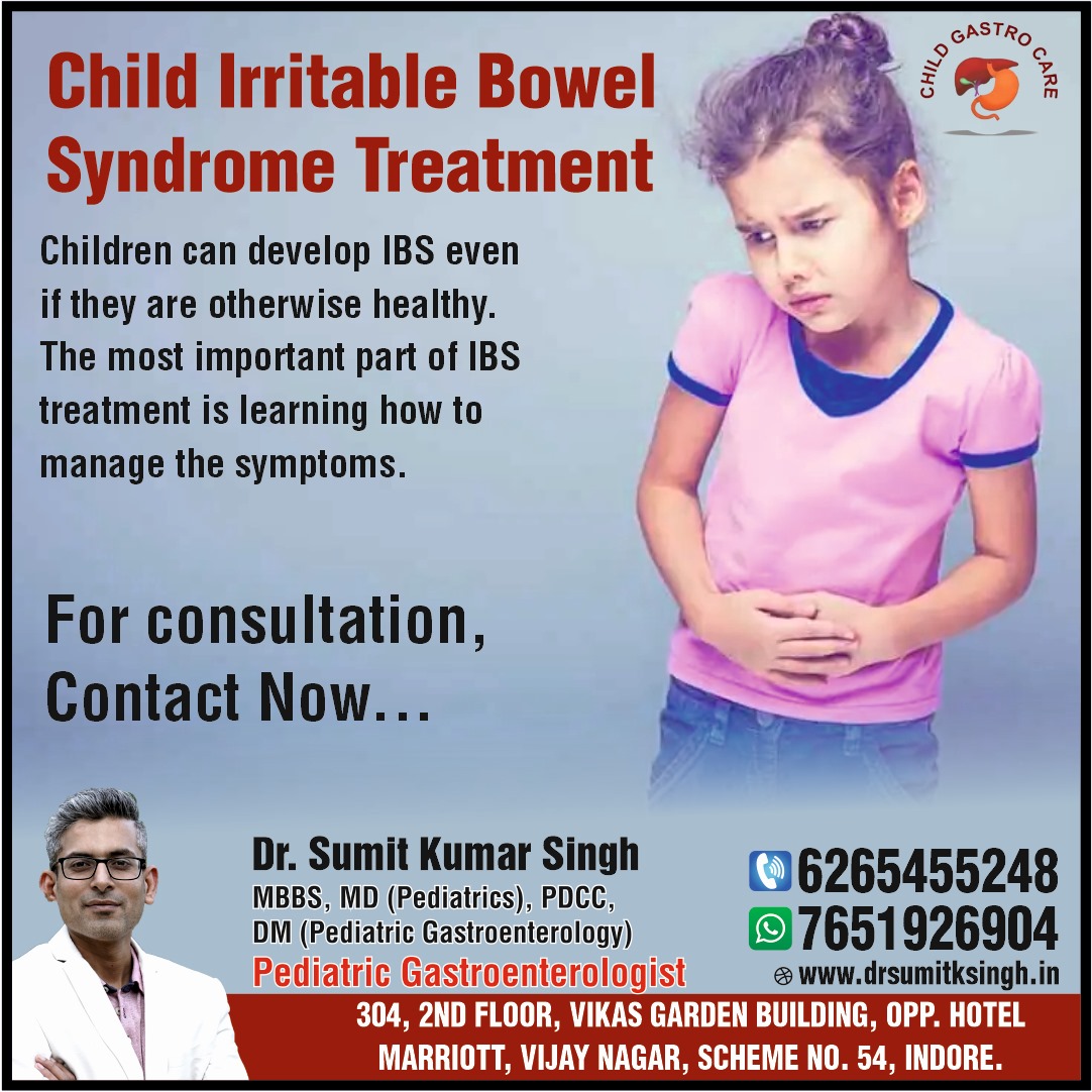 Best Pediatric Gastroenterologist for IBS Treatment in Indore