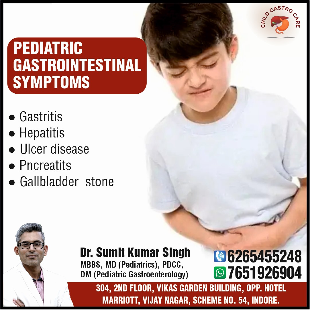 Best Child Stomach Specialist in Indore