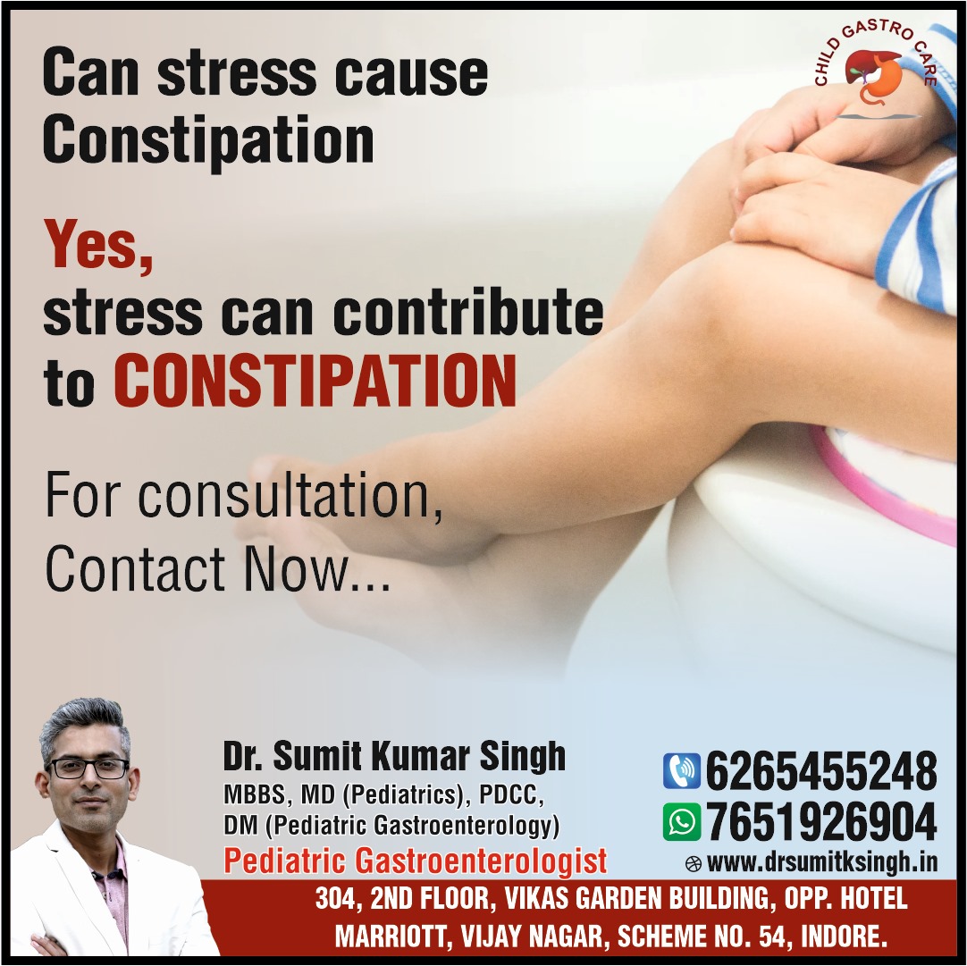 Best Child Specialist for Constipation Treatment in Indore