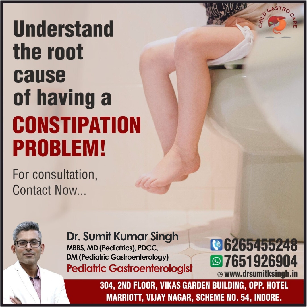 Best Child Constipation Specialist in Indore