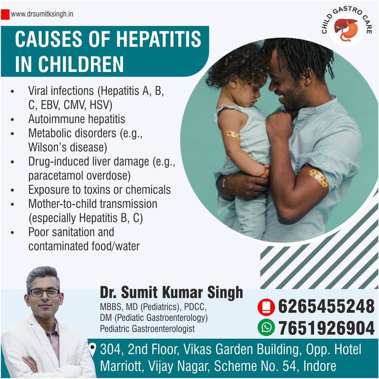 Best Child Doctor for Hepatitis Treatment in Indore